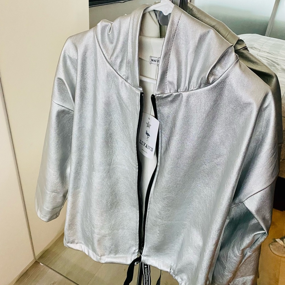 LIVAN's Women’s leather jacket Made in Italy